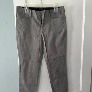 Grey work trousers